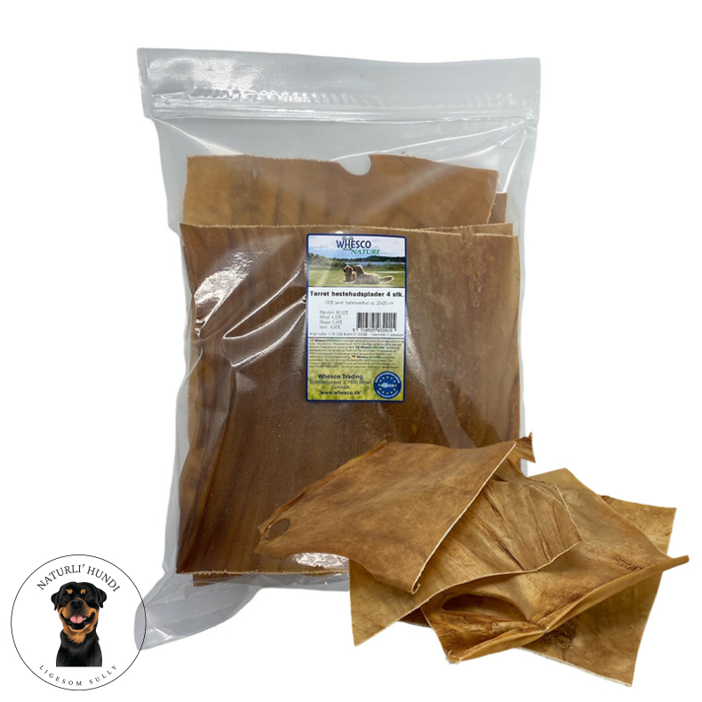 Whesco Hestehovedhudsplader 4 stk.