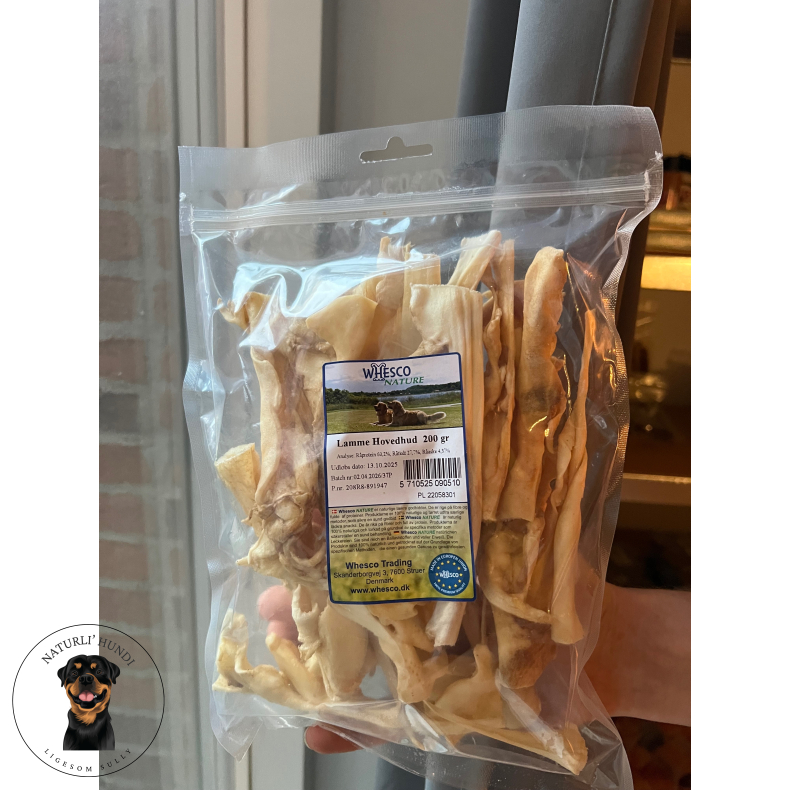 Whesco Lammehovedhud 200 gr.