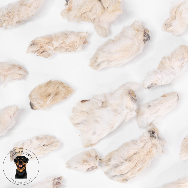 Snack'it Kaninpoter m. Pels 200g