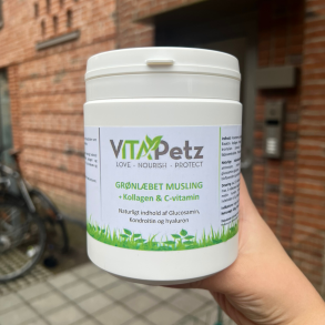 Vita Petz Gr�nl�bet musling + Kollagen & Vitamin-C 450g