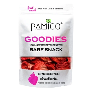 Pamico Fryset�rrede Jordb�r - BARF snacks