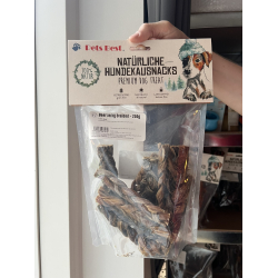 Pets Best Okse Jerky Flettet 250g