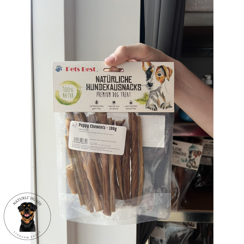 Pets Best Hvalpe Sticks Buffalo 100 gram