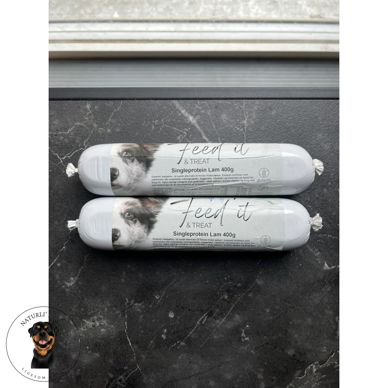 Feed'it &amp; Treat Singleprotein Lam 400g