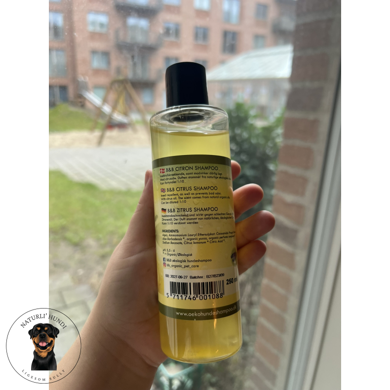B&B Citrus Shampoo - 250ml.