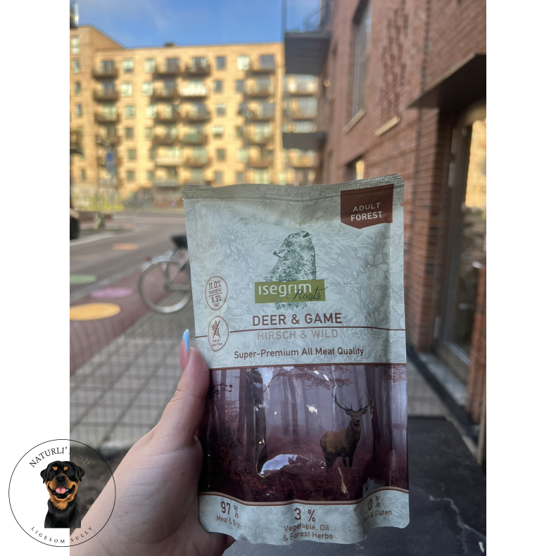 Isegrim V�dfoder Hjort &amp; Vildt, 410g