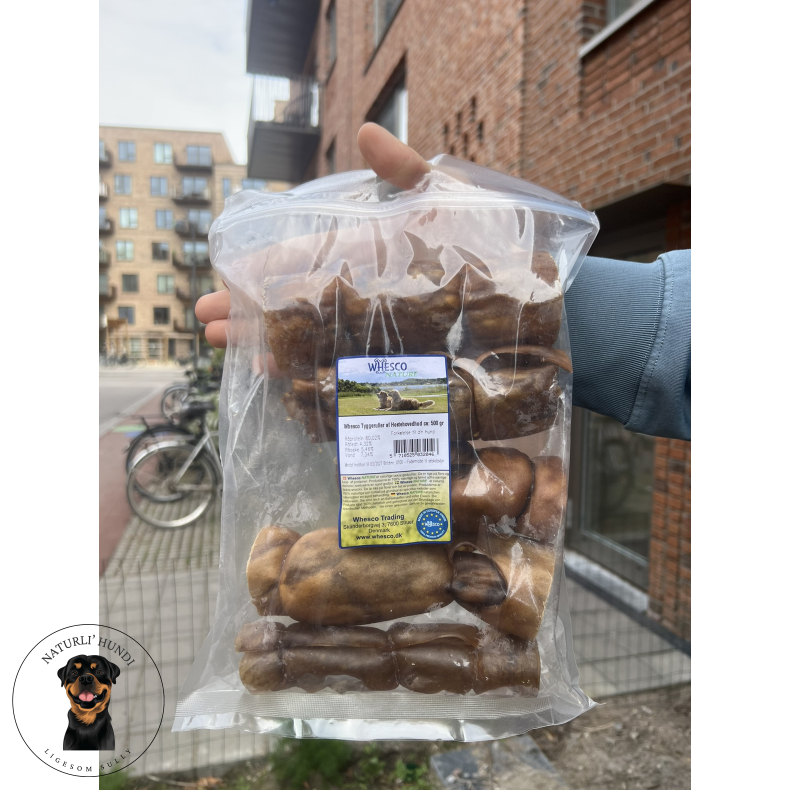 Whesco Tyggeruller af Hestehovedhud - 500 gram