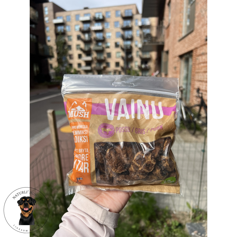 MUSH VAINU Tr�ningsgodbidder Gris - 150g