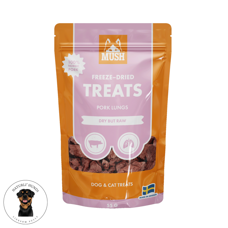 MUSH fryset�rrede godbidder | 100% Griselunge