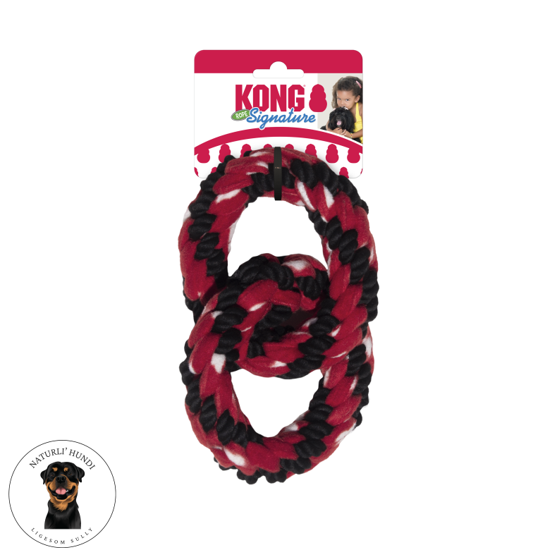 KONG Signature Rope Double Ring Tug