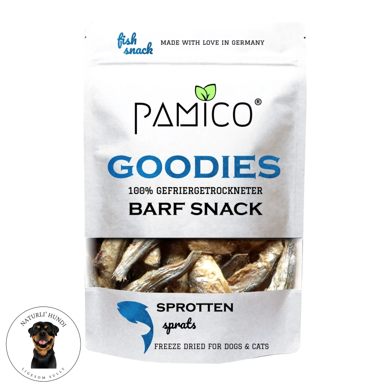 Pamico Fryset�rrede Brislinger godbidder � Fiskesnack med h�j kvalitet, protein og vitamin