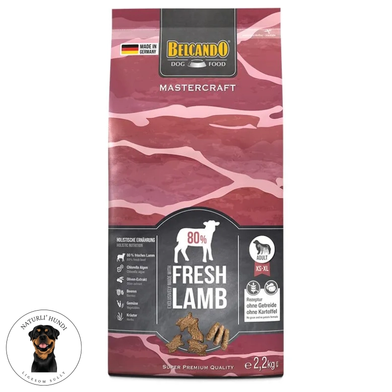 Belcando Mastercraft frisk lam 2,2 kg