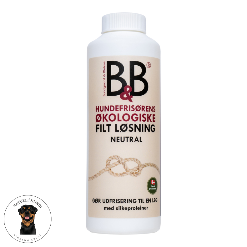 B&B Hundefrisrens Filt lsning - Neutral