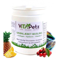 Vita Petz Gr�nl�bet musling + Kollagen &amp; Vitamin-C 450g