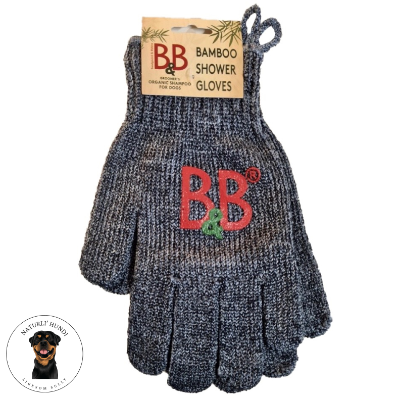 B&B bambus vaskehandsker