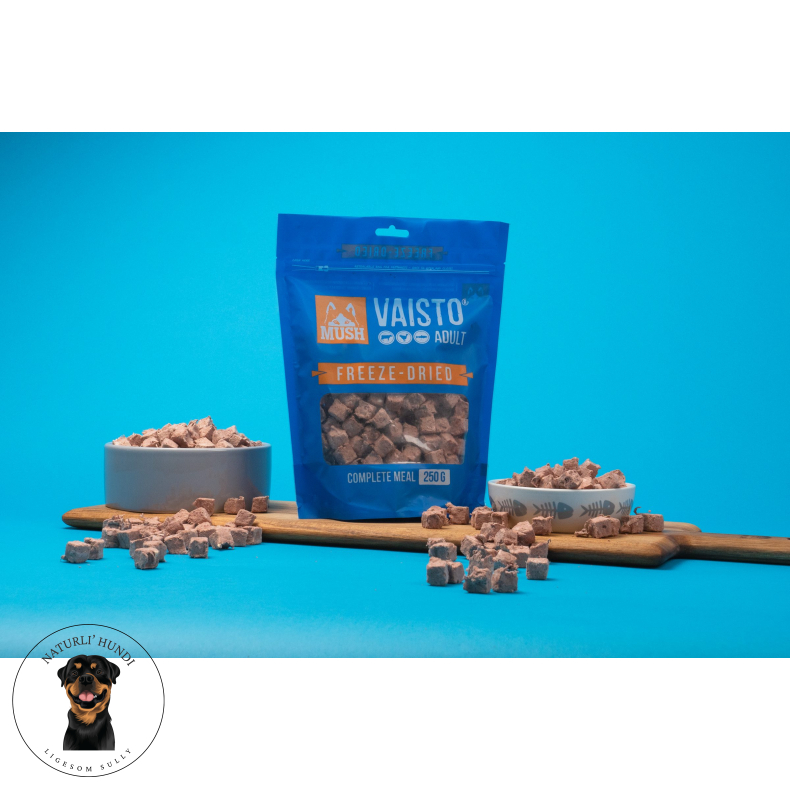 MUSH Vaisto Bl� Fryset�rret - 250 gram